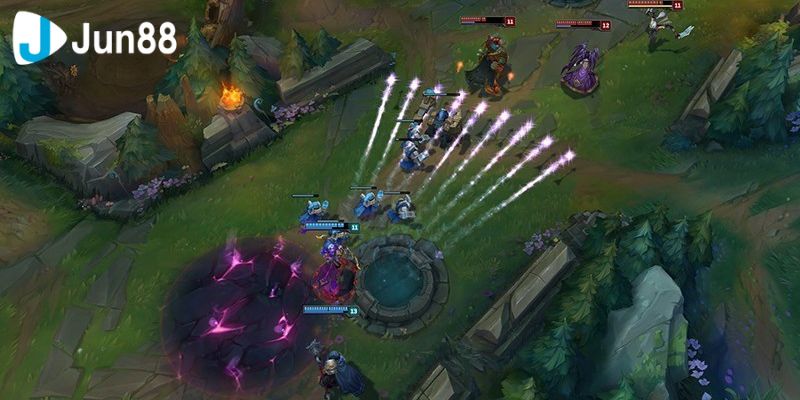 Liên Minh Huyền Thoại Chơi Là Cuốn, Chiến Là Thắng 4 Tận dụng tốt các kỹ năng của tướng trong Liên Minh Huyền Thoại sẽ giúp bạn có lợi thế lớn trong trận đấu