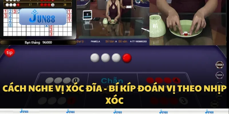 Cách nghe vị xóc đĩa - Bí kíp đoán vị theo nhịp xóc