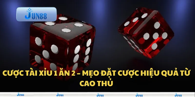 Cược tài xỉu 1 ăn 2 – Mẹo đặt cược hiệu quả từ cao thủ