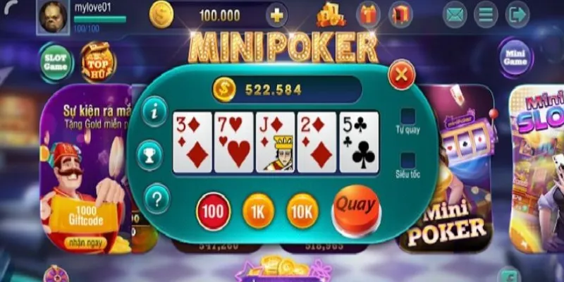 Khái quát về Mini Poker và các quy tắc chơi cơ bản