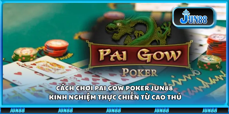 Cách chơi Pai Gow Poker Jun88 - Kinh nghiệm thực chiến từ cao thủ 5 Cách chơi Pai Gow Poker Jun88 - Kinh nghiệm thực chiến từ cao thủ