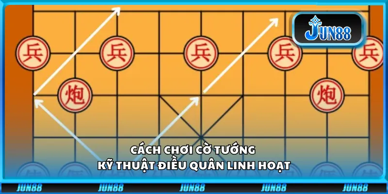 Cách chơi cờ tướng - Kỹ thuật điều quân linh hoạt 1 Cách chơi cờ tướng - Kỹ thuật điều quân linh hoạt