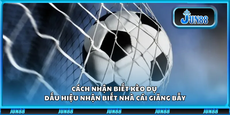 Cách nhận biết kèo dụ – Dấu hiệu nhận biết nhà cái giăng bẫy 3 Cách nhận biết kèo dụ – Dấu hiệu nhận biết nhà cái giăng bẫy